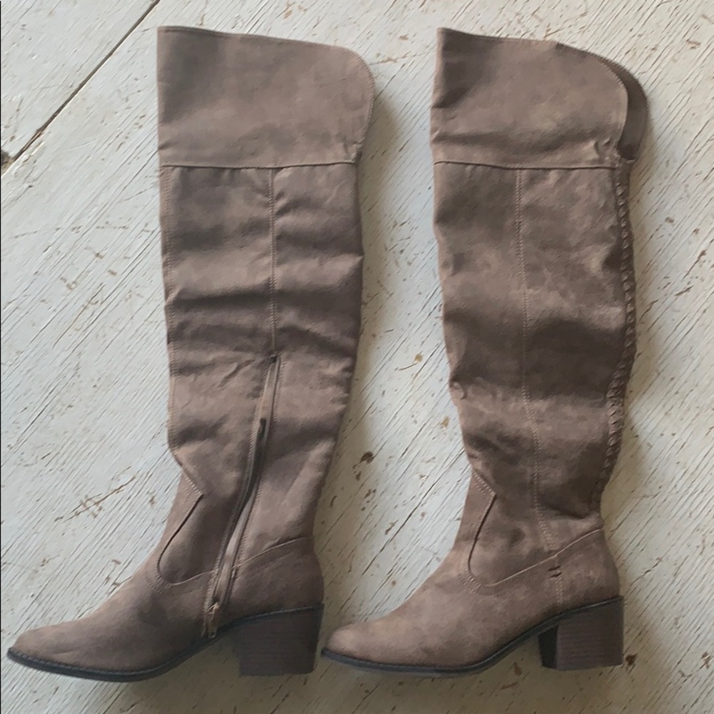 Knee high boots